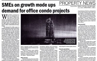 Parkway Corporate Center is in Manila Bulletin!