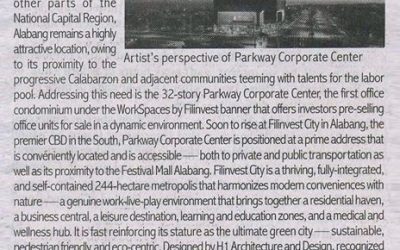 PARKWAY CORPORATE CENTER IS IN THE NEWS!